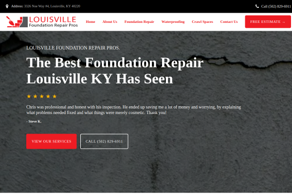 Louisville Foundation Repair Pros