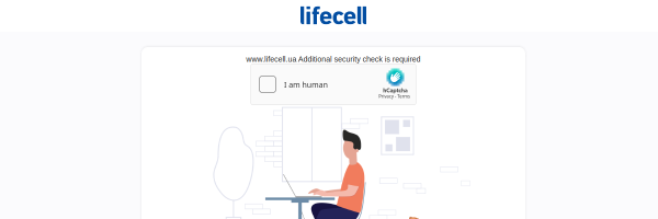 Lifecell Ukraine website