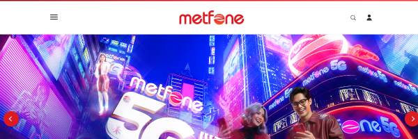 Metfone Cambodia website