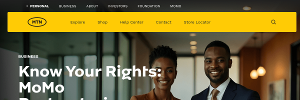 MTN Ghana website