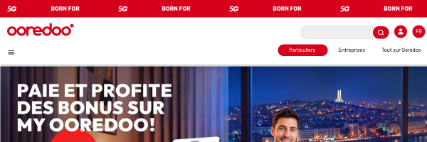Ooredoo Algeria website