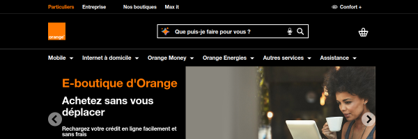 Orange Democratic Republic of the Congo website