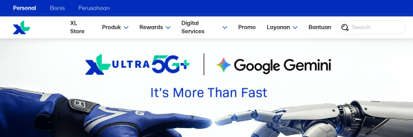 XL Axiata Indonesia website