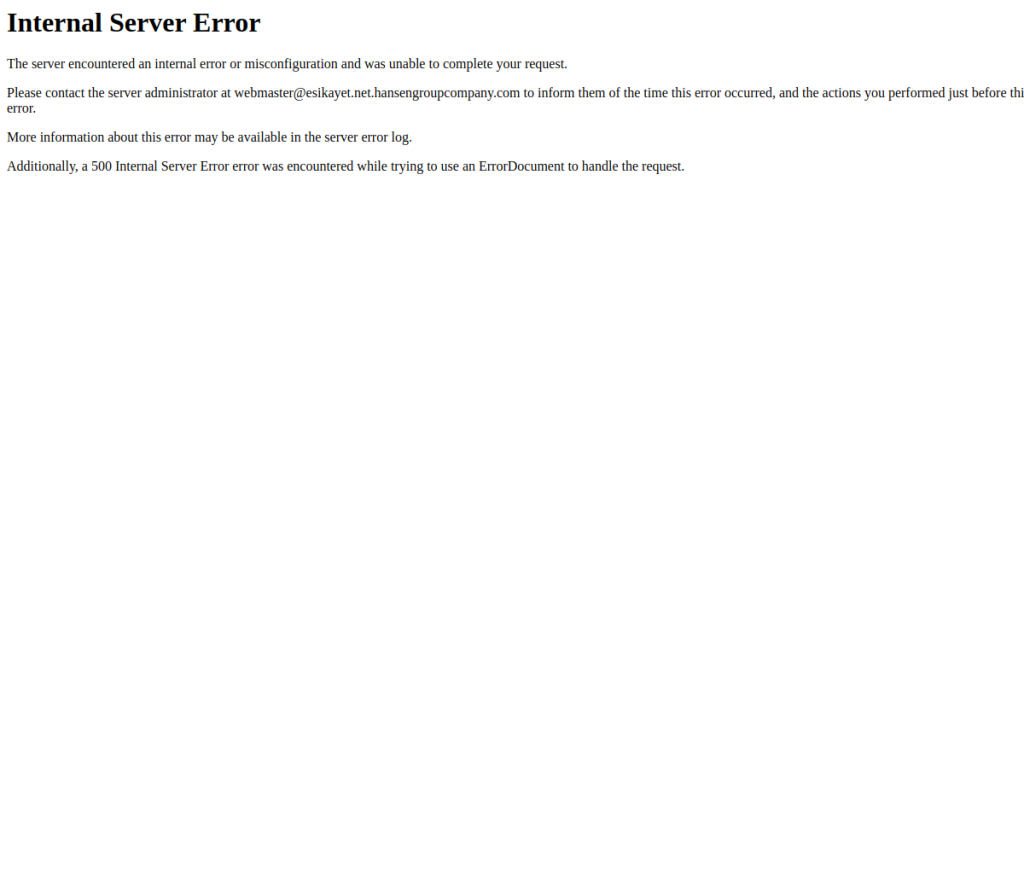 Esikayet Net Seo Report Website Review