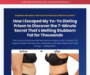You discover the 7-minute metabolic secret that actually works
