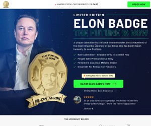Elon Badge: The Exclusive Gold Medal for Visionaries
