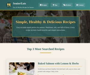 Best Foods For Seniors: 3 Delicious & Nutritious Meals