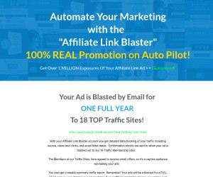 Put Your Affiliate Marketing On Autopilot With the Affiliate Link Blaster