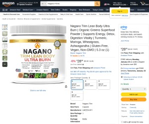 5 Reasons Nagano Tonic is the Best Fat-Burning Supplement Right Now!