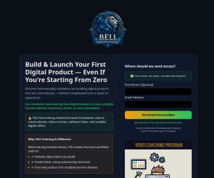 Build & Launch Your First Digital Product