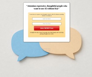 You don’t need to be a tech person to talk to AI…