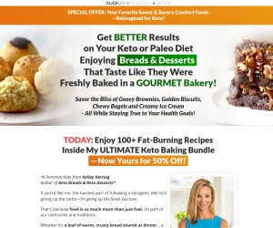 Keto Breads and Keto Desserts