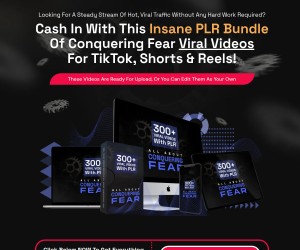 PLR Conquering Fear 300 Videos