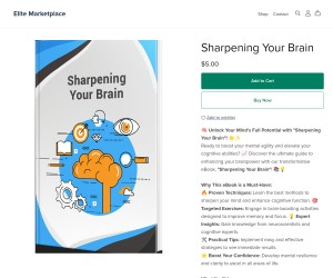 ⚡️ Sharpening Your Brain The Fast, Fun, Foolproof Way to Think Smarter, Focus Harder & Remember More