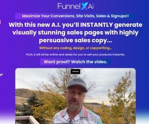 FunnelXAI - Profit Giving all-in-one ai sales funnel machine!