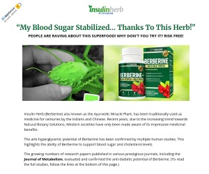Diabetes Offer: Berberine Supplement Supplements - health