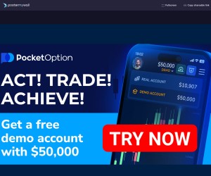 Sign up now for a FREE demo account packed with $50,000 virtual funds.