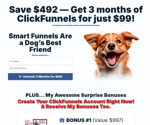 3 Months of ClickFunnels for $99 + My Bonus Bundle Included.