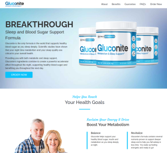 Gluconite - Destroyer Blood Sugar Offer                                        