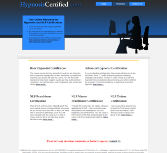Hypnosis & NLP Certification Courses!                                          