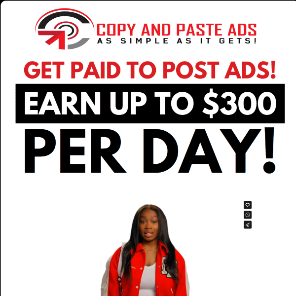 Get Paid To Post Ads!