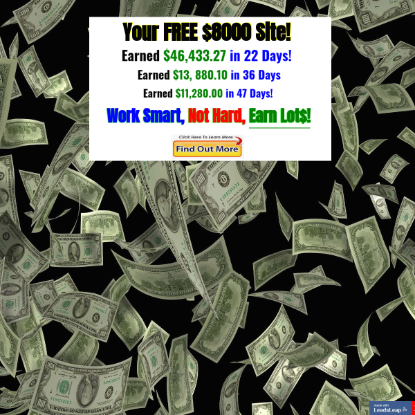 From FREE Sites To $46,433.27 In 22 Days!