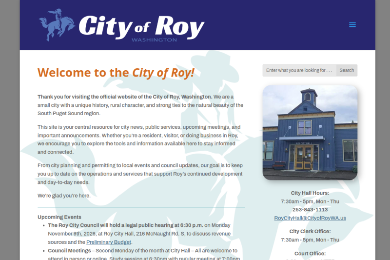 Cityofroywa preview
