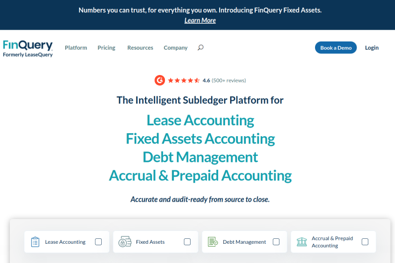 Finquery preview