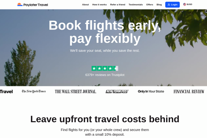 Paylatertravel preview
