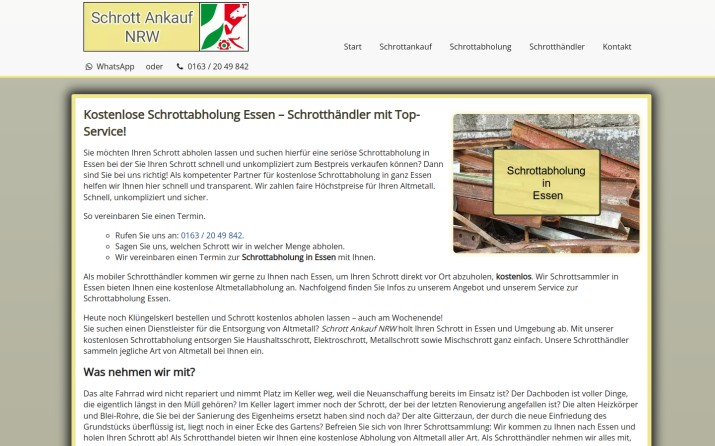 https://www.schrott-ankauf-nrw.de/schrottabholung-essen.html