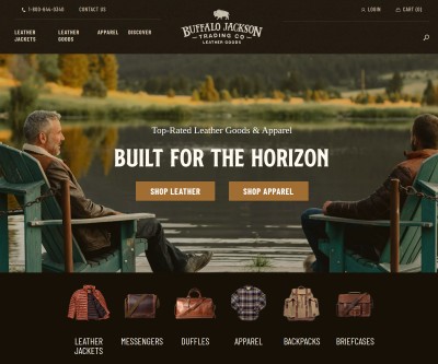 Screenshot of buffalojackson.com