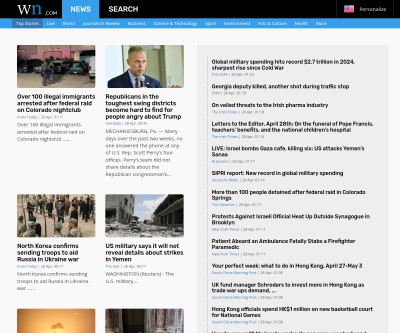 Screenshot of wn.com