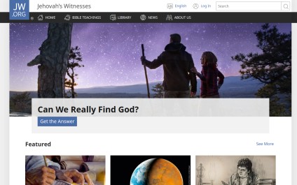 Screenshot of jw.org