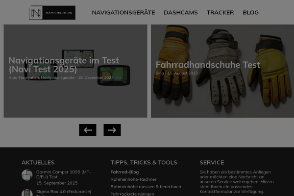 Navicheck.de | Navigationssysteme & mehr