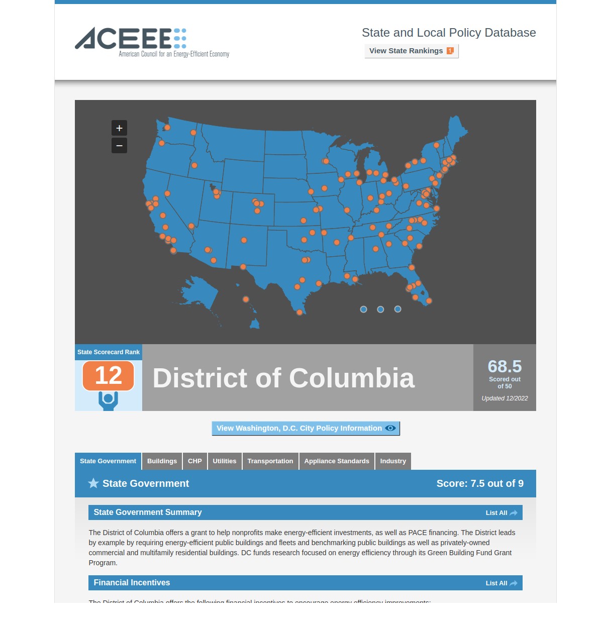 The American Council for an Energy-Efficient Economy (ACEEE)