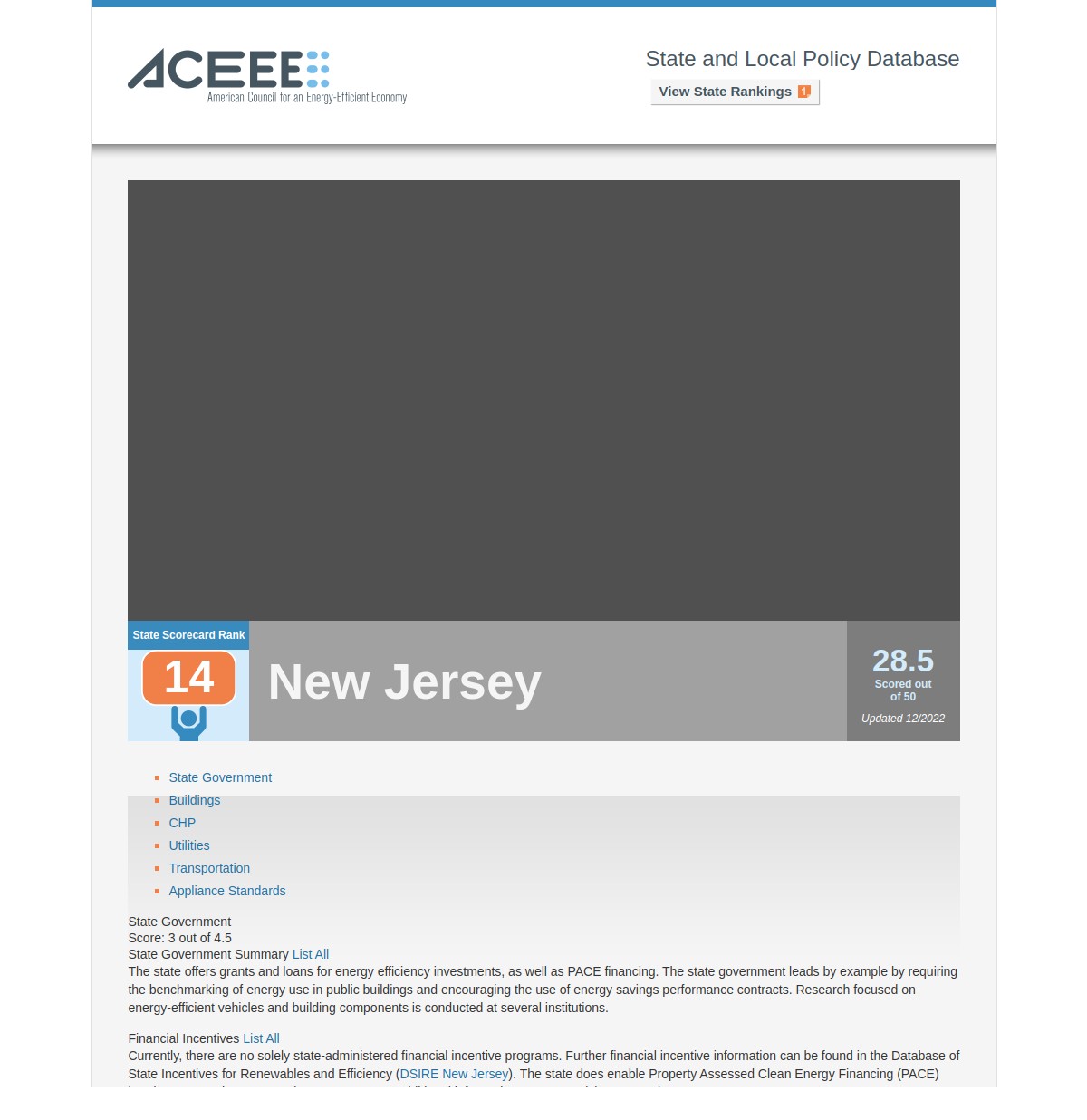 The American Council for an Energy-Efficient Economy (ACEEE)