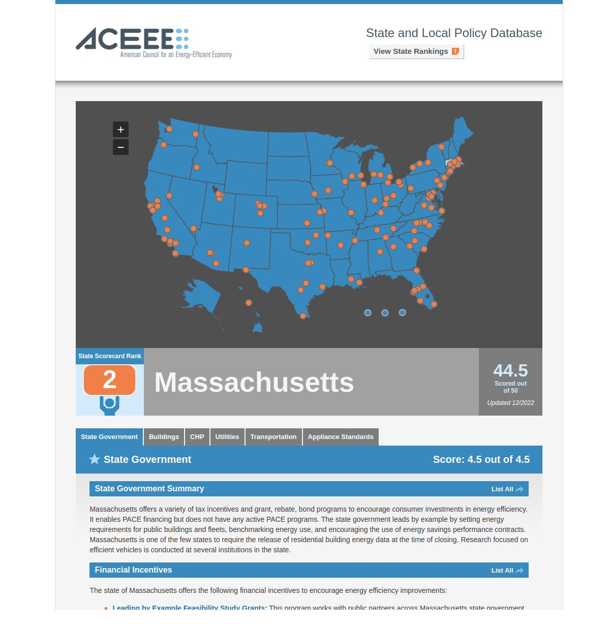 The American Council for an Energy-Efficient Economy (ACEEE)