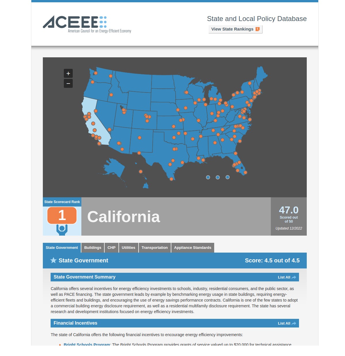 The American Council for an Energy-Efficient Economy (ACEEE)