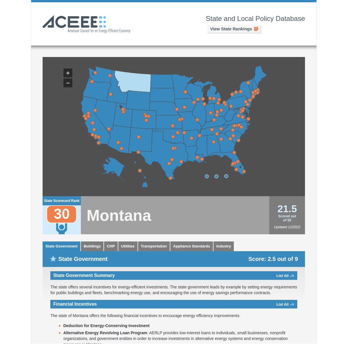 The American Council for an Energy-Efficient Economy (ACEEE)