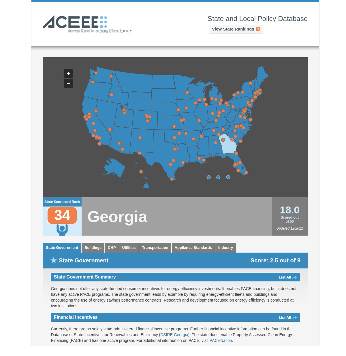 The American Council for an Energy-Efficient Economy (ACEEE)
