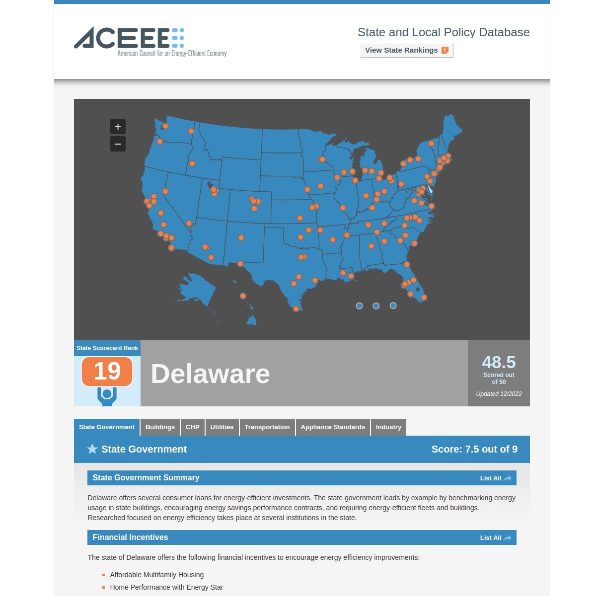 The American Council for an Energy-Efficient Economy (ACEEE)