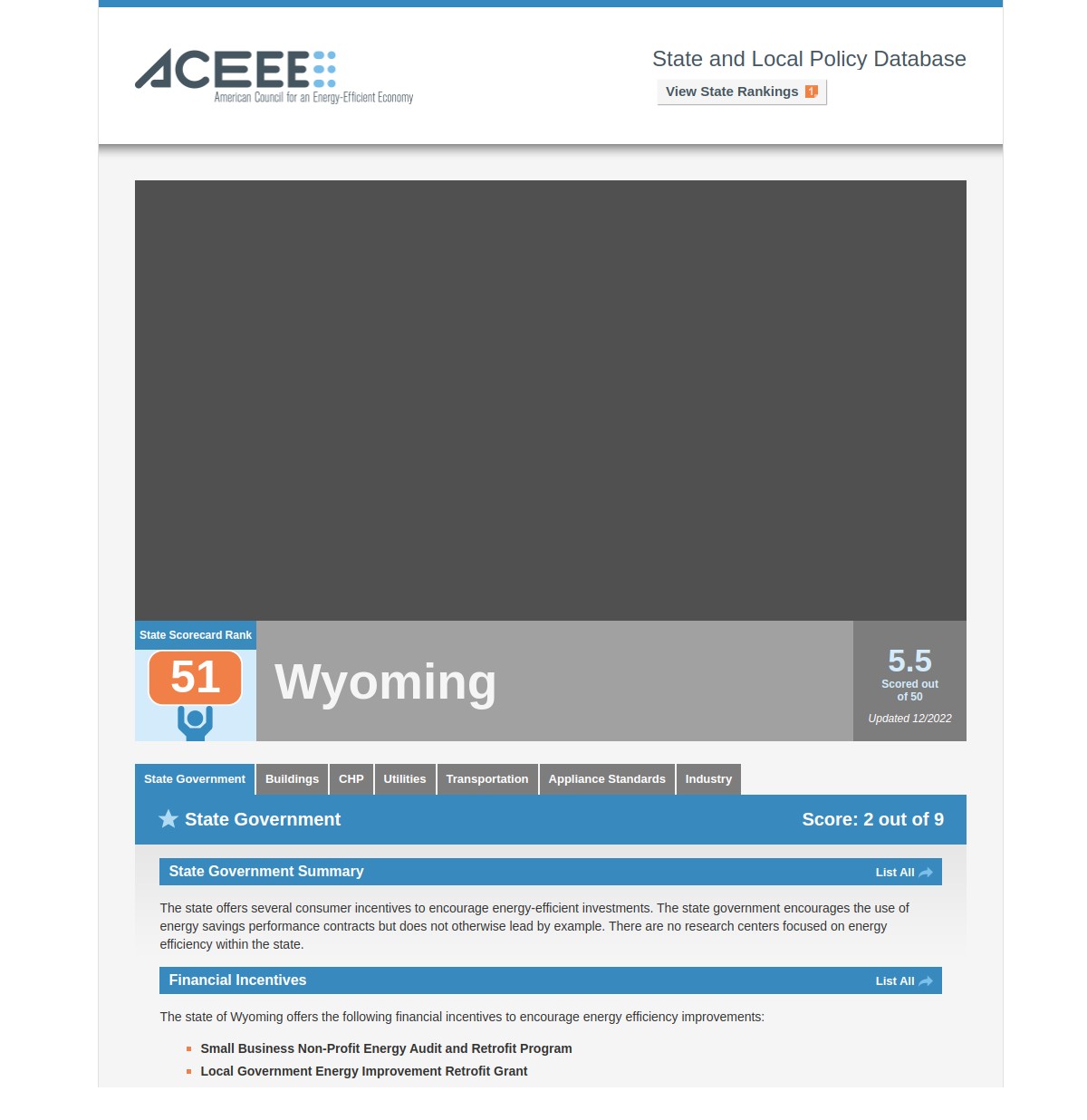 The American Council for an Energy-Efficient Economy (ACEEE)