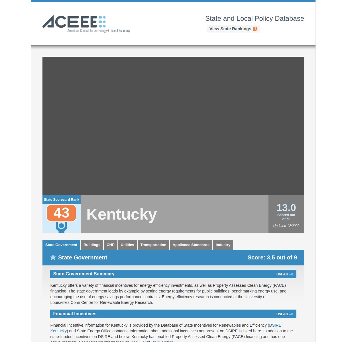 The American Council for an Energy-Efficient Economy (ACEEE)