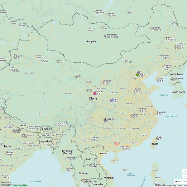 China Family Adventure - Interactive Map!
