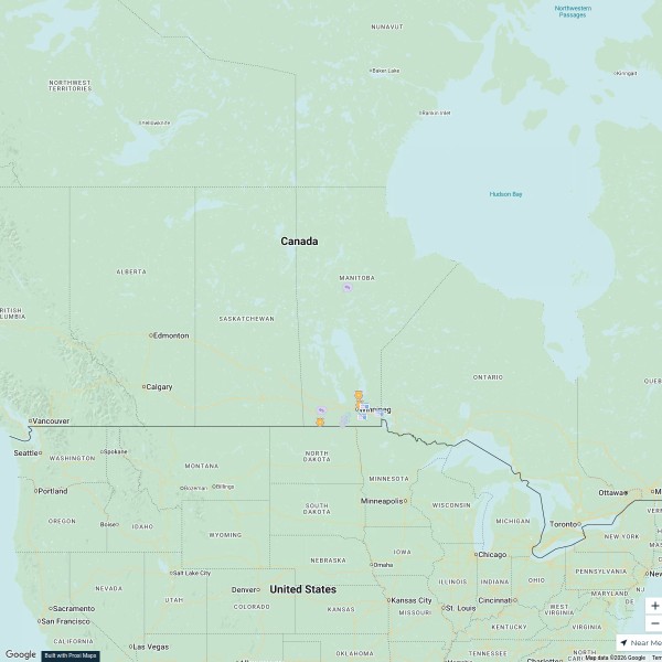 RCMP Detachments in Manitoba - Interactive Map!
