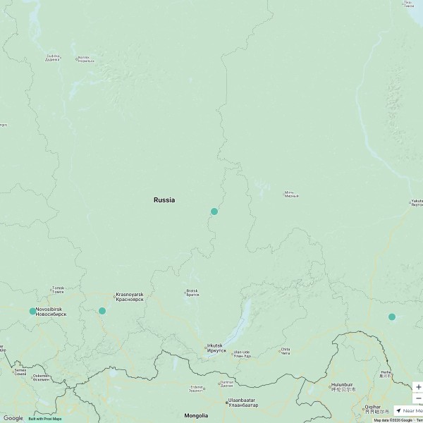Rivers of Russia - Interactive Map!