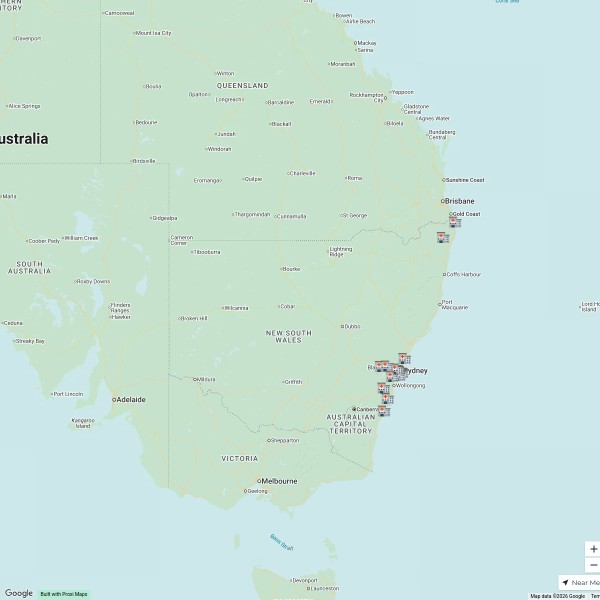 NSW Health LHD's - Interactive Map!
