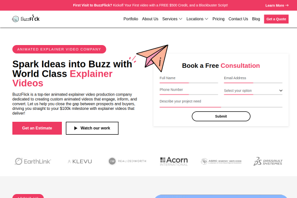 BuzzFlick - Animation Studio In Los Angeles, California