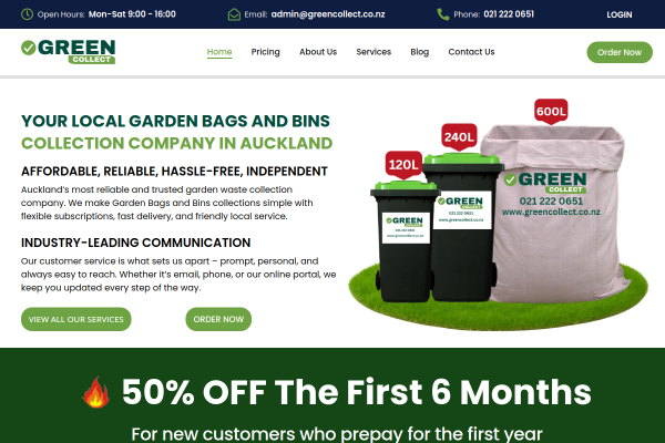Green Collect - Garden Bags and Bins