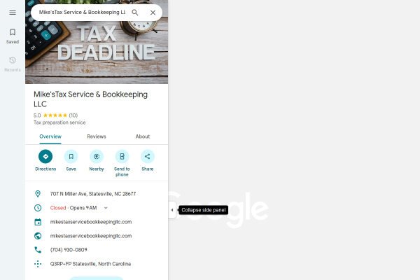 Mike'sTax Service & Bookkeeping LLC